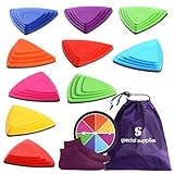 Special Supplies 10 Stepping Stones for Kids Indoor and Outdoor Balance Blocks Promote Coordination, Balance Strength Child Safe Rubber, Non-Slip Edging