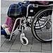 NOLITOY Wheelchair Front Fork Assembly Wheel Bracket Replacement Wheelchair Front Wheels