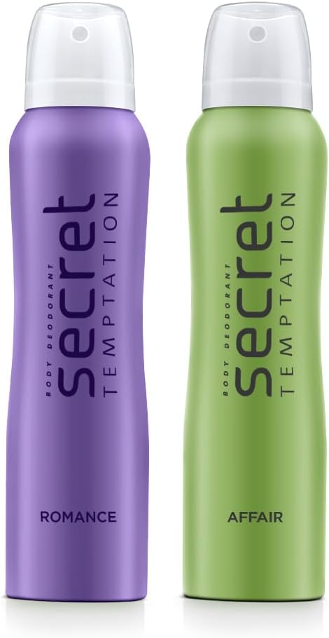 Secret Temptation Affair and Romance 150 ML each