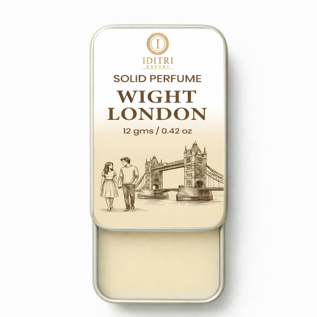 Solid Perfume White London | Classic London | Alcohol Free Wax Perfume Balm, Long Lasting Pocket Fragrance Tin 12g, Non Greasy Smooth Glide, Travel Friendly | Men & Women | Gift Ready-picture-34