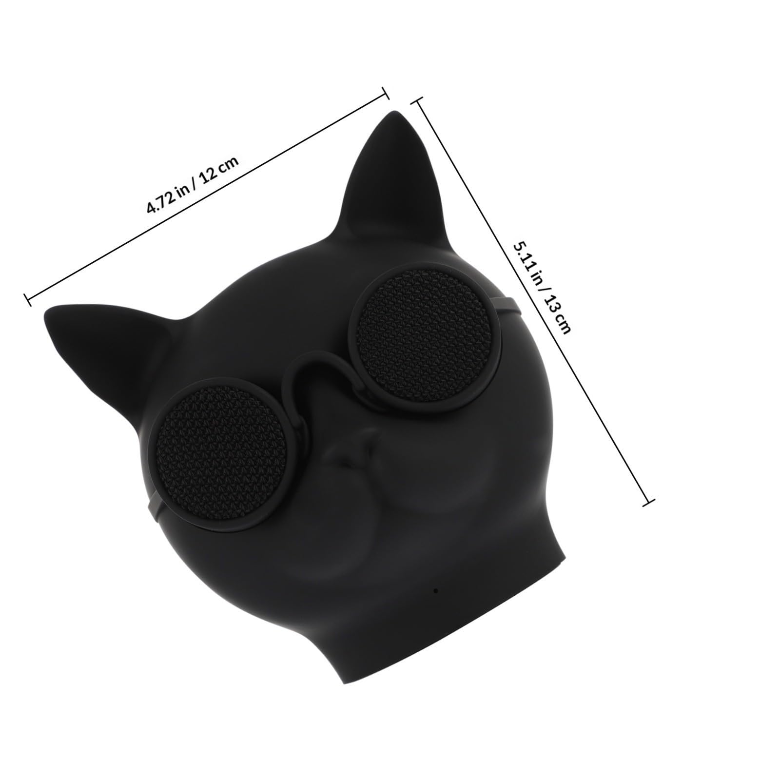 Altavoz Inalámbrico Portátil Mini con Diseño Cabeza de Gato Bocina Exterior Compacta Sonido y Fácil Conexión para Dispositivos Móviles