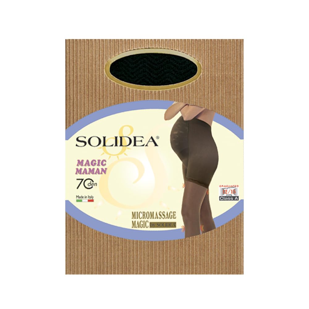 Solidea Collant 70 den NERO sheer MAGIC MAMAN 70 art. 025770 Size ML