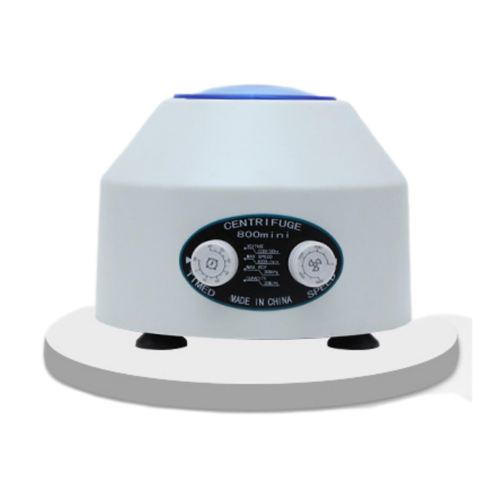 Laborzentrifuge, 800MINI Elektrische Blut Zentrifuge Labor Prp Plasma Maschine 15ML * 6 Rohr 4000rpm