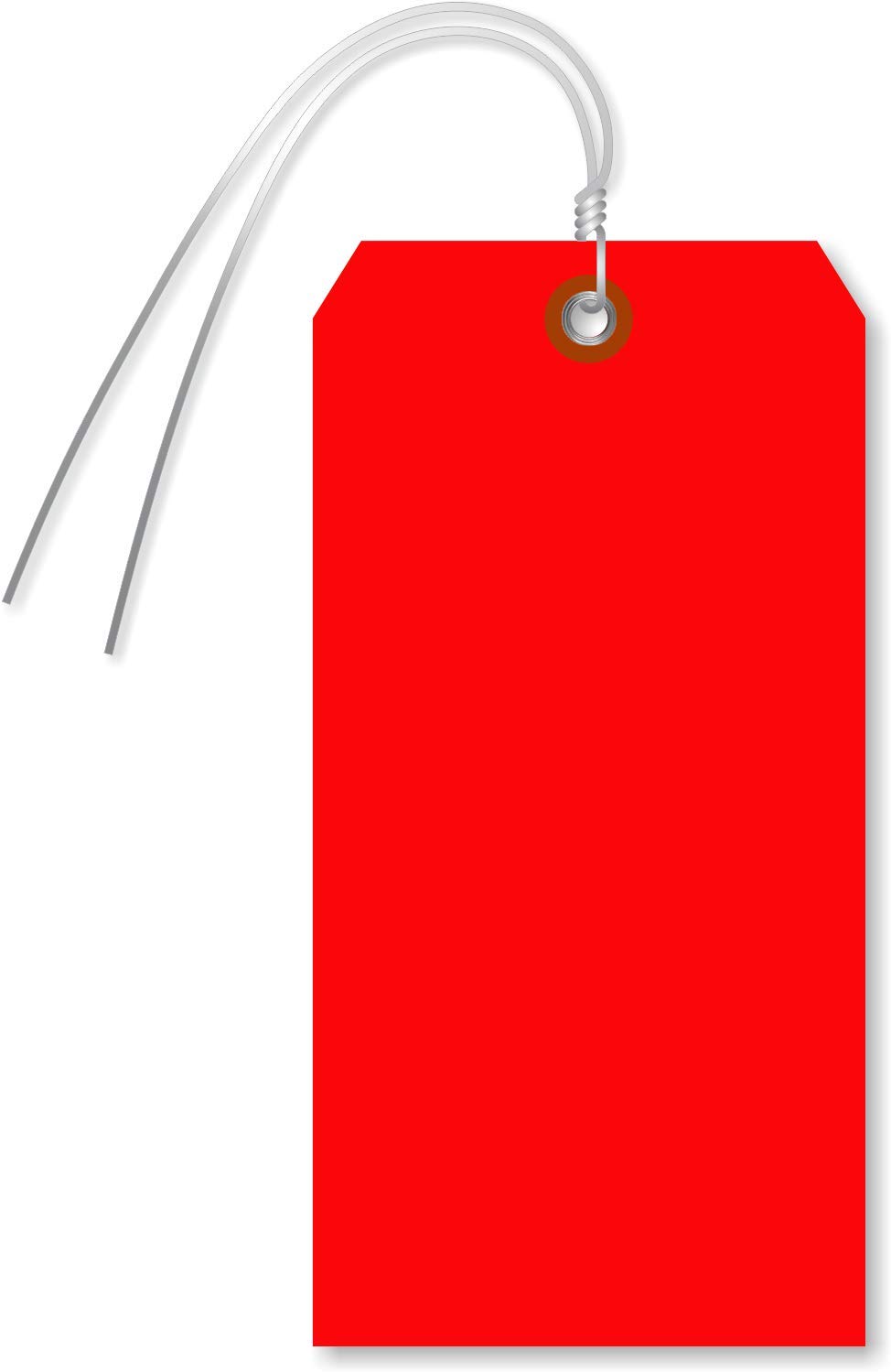 SmartSign Blank Red Shipping Tags with Wires Ubuy Kuwait