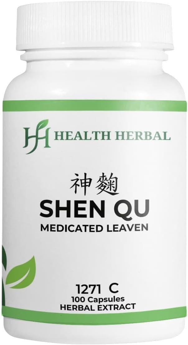 HH1271C Shen Qu/Medicated Leaven, 100 Capsules/Bottle, 2 Bottles