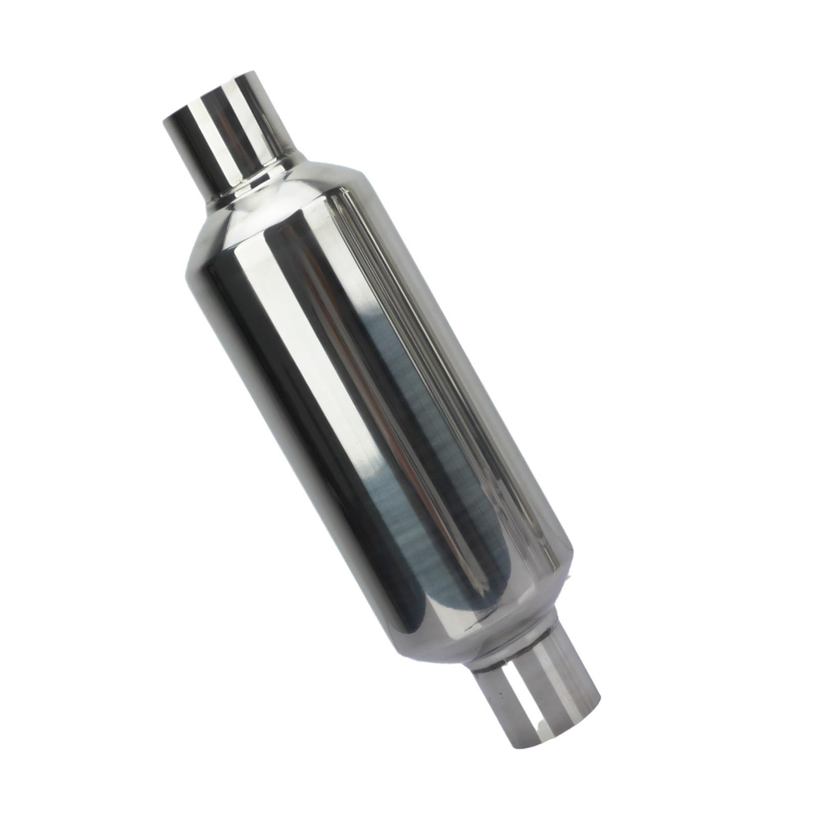 tylny tłumik wydechowy Uniwersalny 3 "/2.5" /2 .25" tłumik rurowy rezonator rura samochodowa spiralny głęboki dźwięk 13.8 "długość stal Resonato
