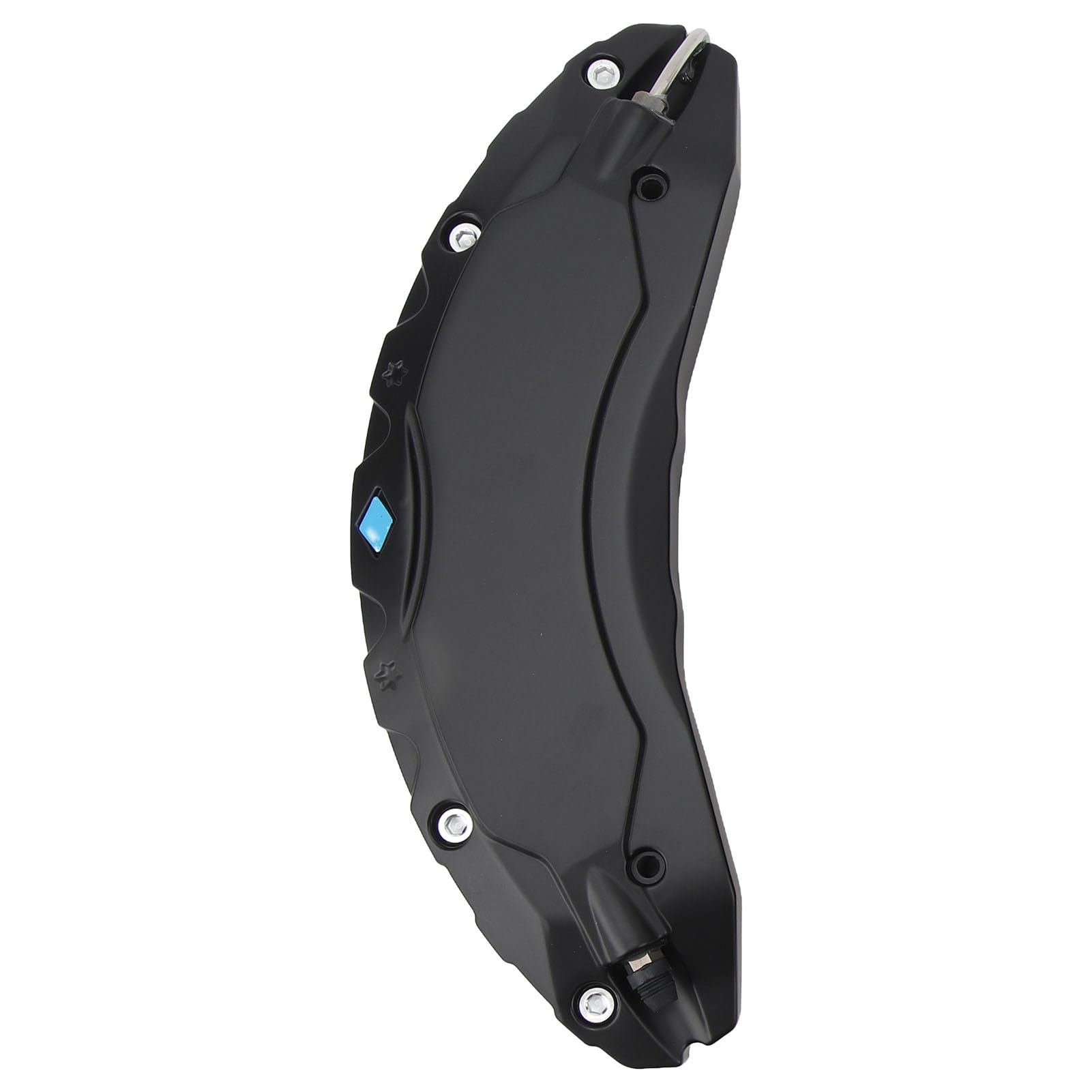 AMONIDA Osłony Zacisków ze Stopu Aluminium 18 Cali 19 Cali Stylowa Osłona Hamulca Pasuje do Modelu 3 2017-2023 4 szt. (BLACK)