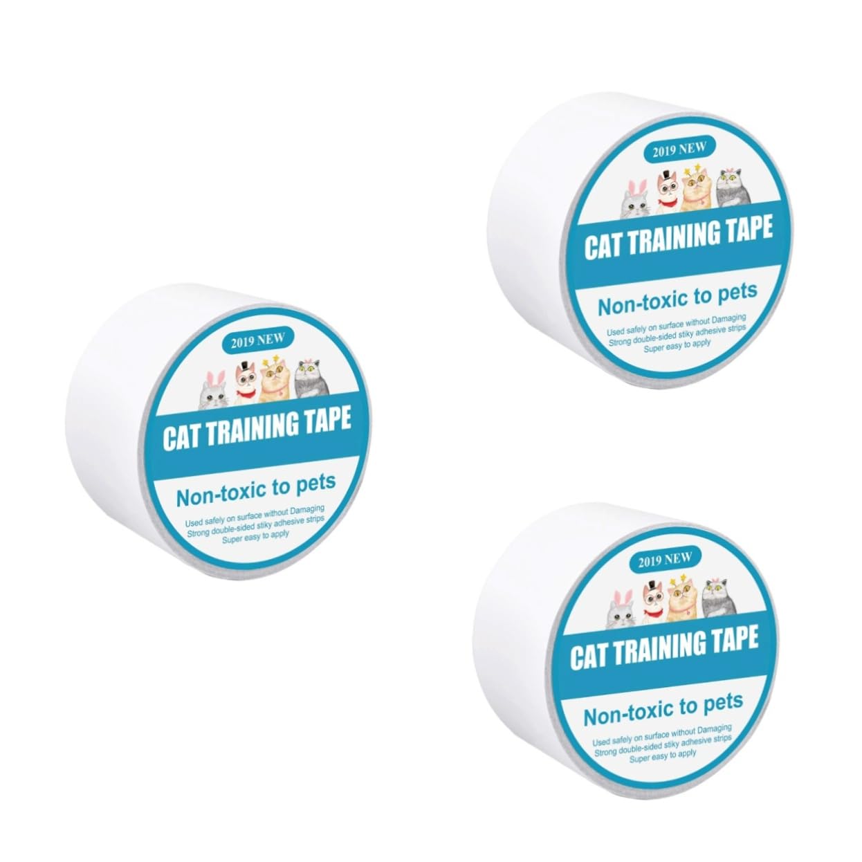 Toddmomy 3piezas Protector De Sofá Autoadhesivo para Arañazos De Gato Cinta Rascador Transparente De Protección Invisible para Muebles y Sofás Deterra Arañazos Sin Dañar El Mobiliario