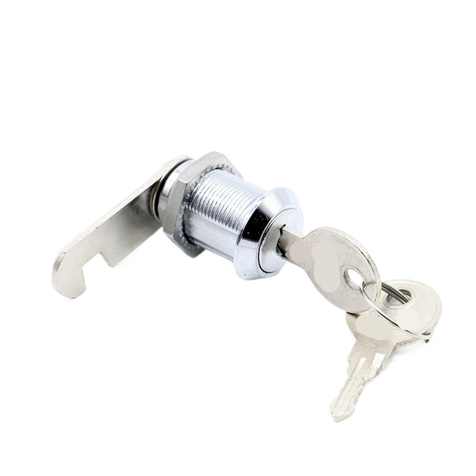 Ladfrtyu One Color Drawer Lock Cylinder Cam Cylinder Locks Door Cabinet Mailbox Padlock Drawer Cupboard Box Lock With Iron Key For Furniture Hardware(25Mm Different Key)