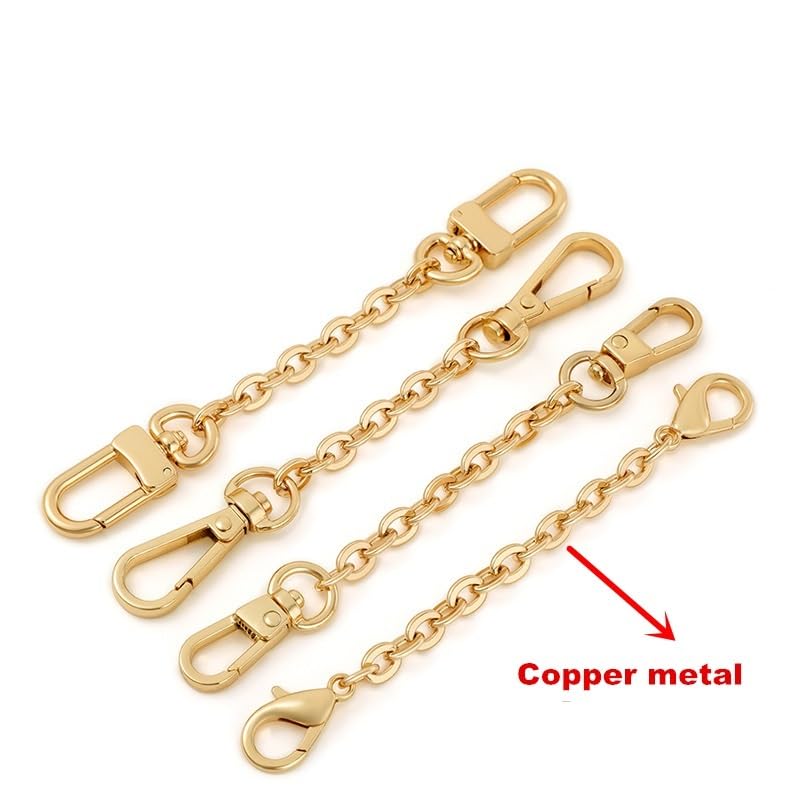 Cadena Para Bolso Cadena de metal cobre for cadenas monedero diseñador, correa cruzada for hombro, accesorios for bolso, dije(A,130CM)