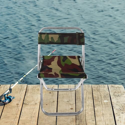 Chaise pliante portable et légère pour camping et extérieur