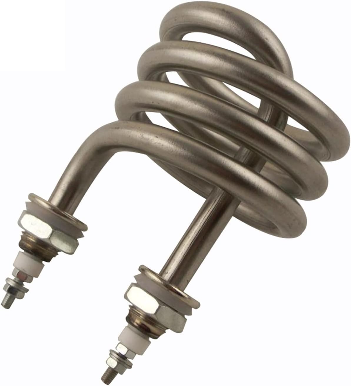 Spiral Stainless Steel Immersion Heater Iron Head Distilled Water Heating Element 220V 380V Joyous (Color : 3000W, Size : 220V)
