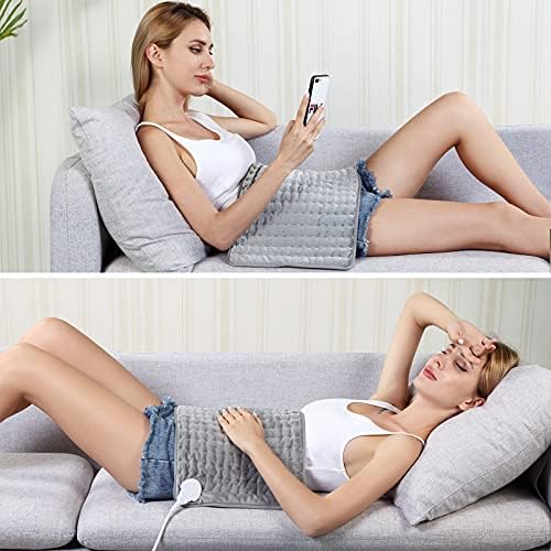 Electric Moist Heat for Back Neck Shoulder Abdomen Knee 24x12inch - 4
