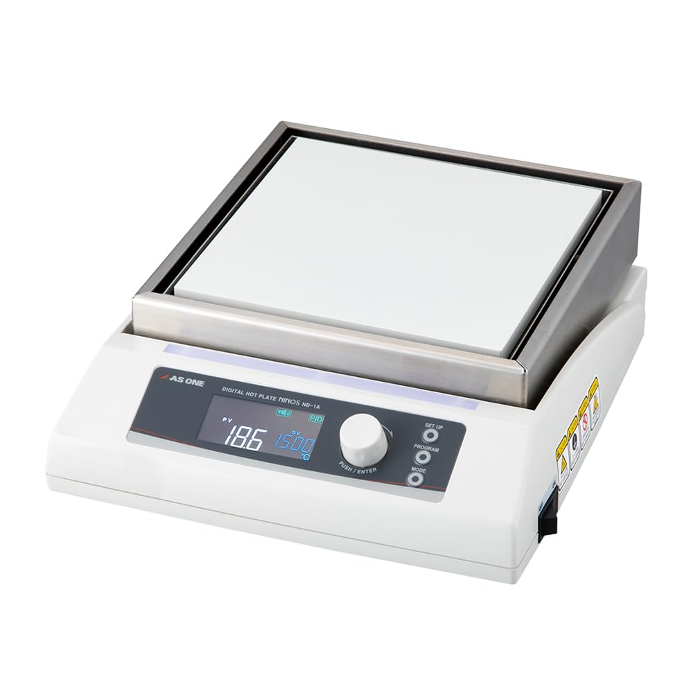 アズワン　デジタルホットプレート　NINOS ND-1 室温+10～300℃ Amazon | アズワン ホットプレート NINOS 350℃ 170×170mm 出荷前点検
