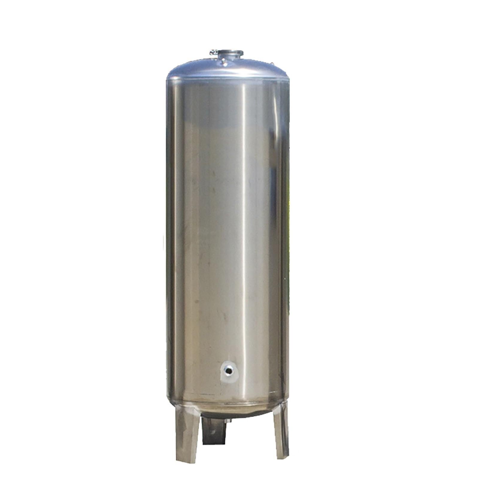 Depósito de presión de agua con bomba de pozo, sistema vertical grande de acero inoxidable con puerto de purga y kit de montaje
