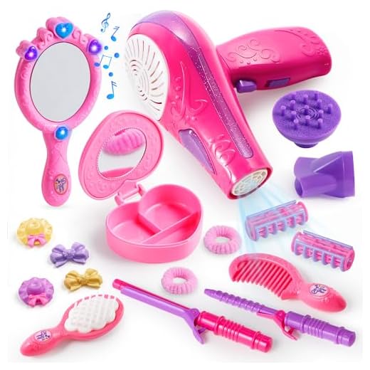 JOYIN kleine Mädchen Puppe Salon Spielzeugset