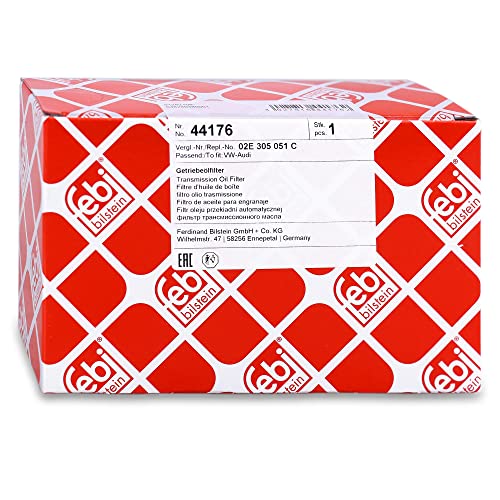 febi bilstein 44176 Getriebeölfilter für Direktschaltgetriebe, mit Dichtring, 1 Stück