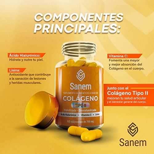 Colágeno, colageno tipo 2 precio Marca SANEM (3)