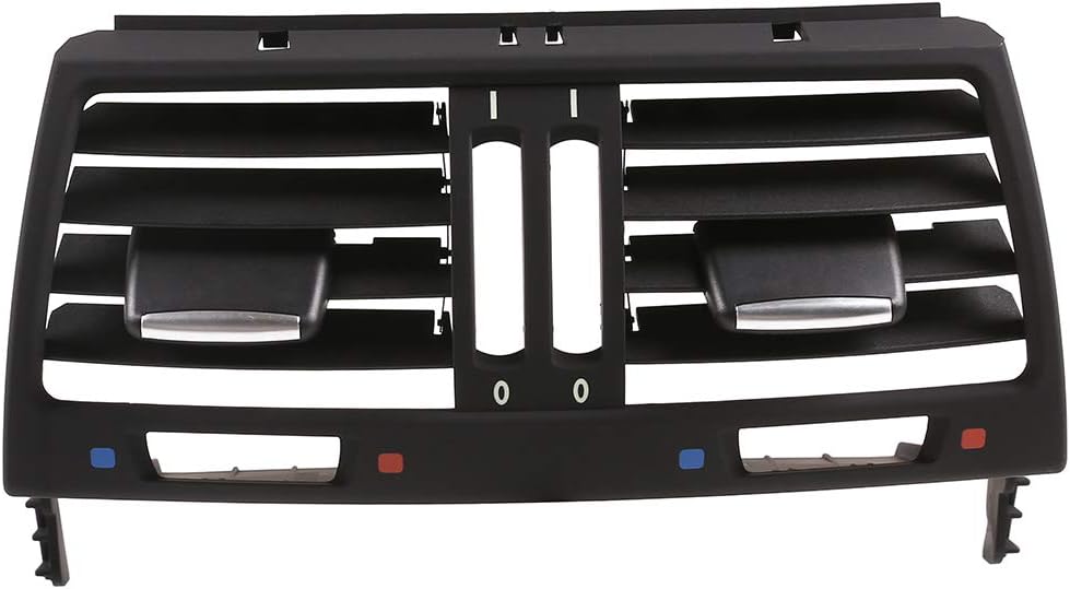 3 Style ABS Car Interior Armrest Box Rear Air Conditioning Outlet Vent Grille Cover Trim for BMW X5 E70 X6 E71 2008-2013 Car Accessories Replacement Parts (Style C)