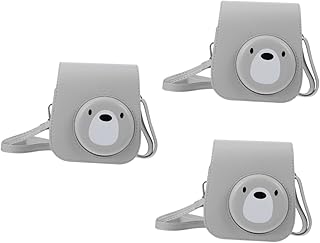 Gatuida 3 Pçs Bolsa De Armazenamento De Câmera Fotograficas Instantaneas Capa Protetora De Mini Câmera Câmera Instantânea Estojo De Transporte Câmera De Foto Instantânea Suporte De