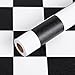 Livelynine Checkered Black and White Vinyl Flooring Roll 15.8x78.8 in Floor Contact Paper Waterproof Peel and Stick Tile Flooring for Kitchen Linoleum Bathroom Wallpaper Self Adhesive Wall Covering