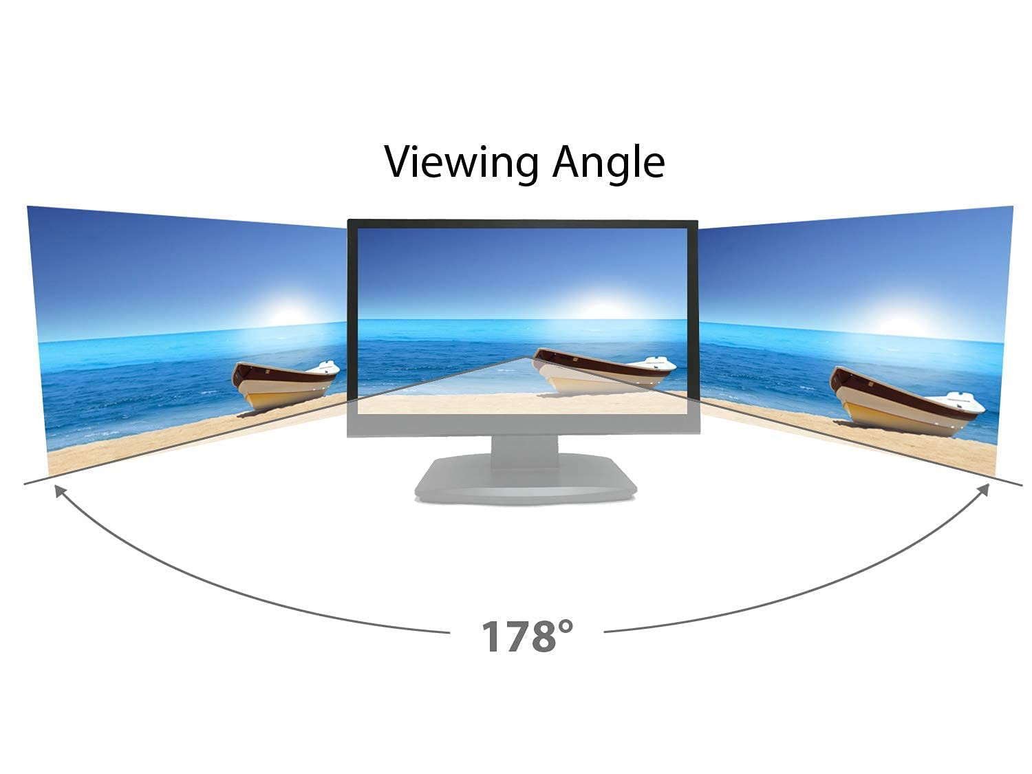 1stPV 23.6 pulgadas analógico HD 16:9 profesional LED Monitor de seguridad 1xHDMI y 2xBNC entradas (HD-TVI/AHD/CVI/CVBS) y 2x BNC salida para casa oficina DVR cámara CCTV sistema de vigilancia