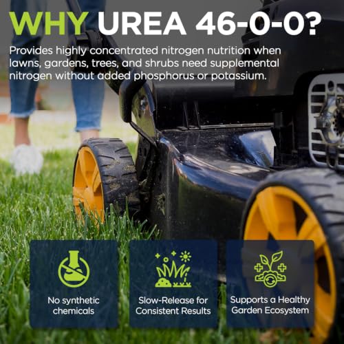 Image of Supply Solutions Urea 46-0-0 Nitrogen Fertilizer to Stimulate Lush Growth and Deep Green Color - Plant Food Plant Fertilizer for Plants Lawn Garden - Bloom Booster for Flowers, Fruits (40 Pounds)