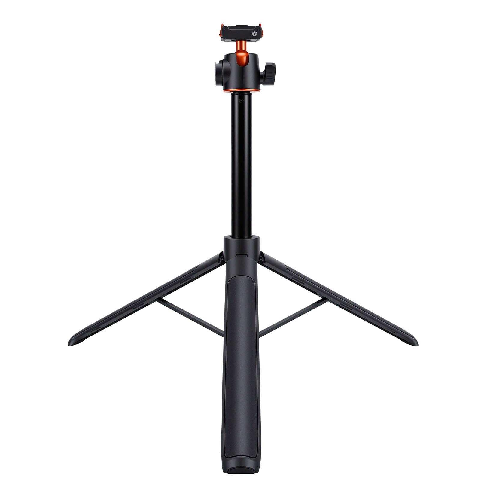 Sxhlseller Treppiede Magnetico per Selfie a Sgancio Rapido da 4,6 Piedi |per Action 6 Nano Impugnatura Testa a Sfera a 360° Asta di Prolunga in Lega di Alluminio Registrazione Costante