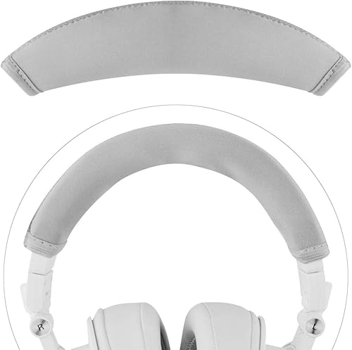 Linkidea Protector de diadema compatible con auriculares Audio-Technica ATH M50x/M50xWH/M50xBB, funda de diadema de repuesto, fácil instalación