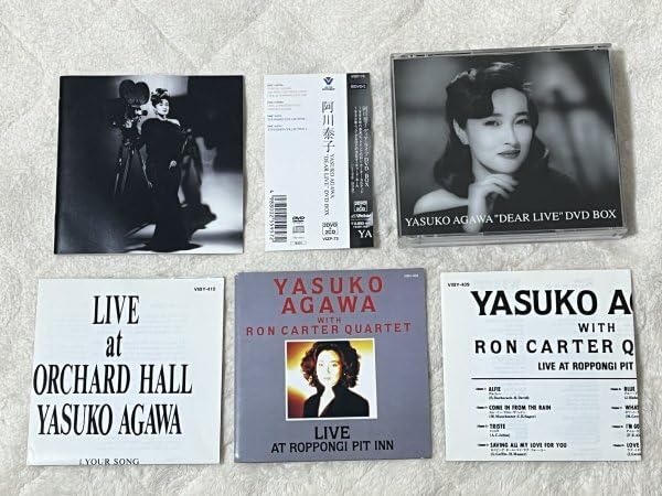 阿川泰子「DEAR LIVE（ディアライブ）」DVD BOX（2DVD＋2CD） Amazon.co.jp: 2DVD+2CD 阿川泰子 YASUKO AGAWA DEAR LIVE DVD
