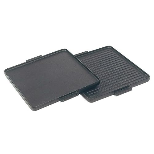Garhe Plancha de Exterior asadora Reversible de Hierro Fundido Asar