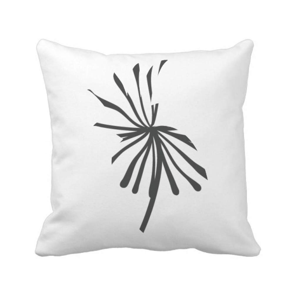 Housse de coussin pissenlit tissu anti plis lavable pour rénover canapé