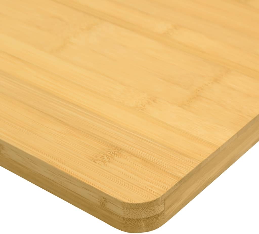 vidaXL Table Top Natural Bamboo Bamboo with Varnish Finish