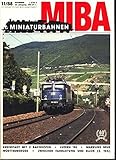  Miba Heft Nr. 11 / 88 - Miniaturbahnen