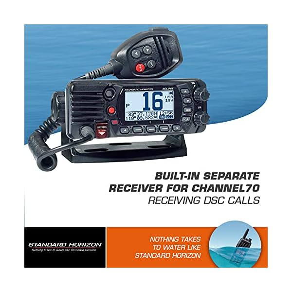 STANDARD HORIZON GX1400B VHF, Basic, Black,Small eNautical
