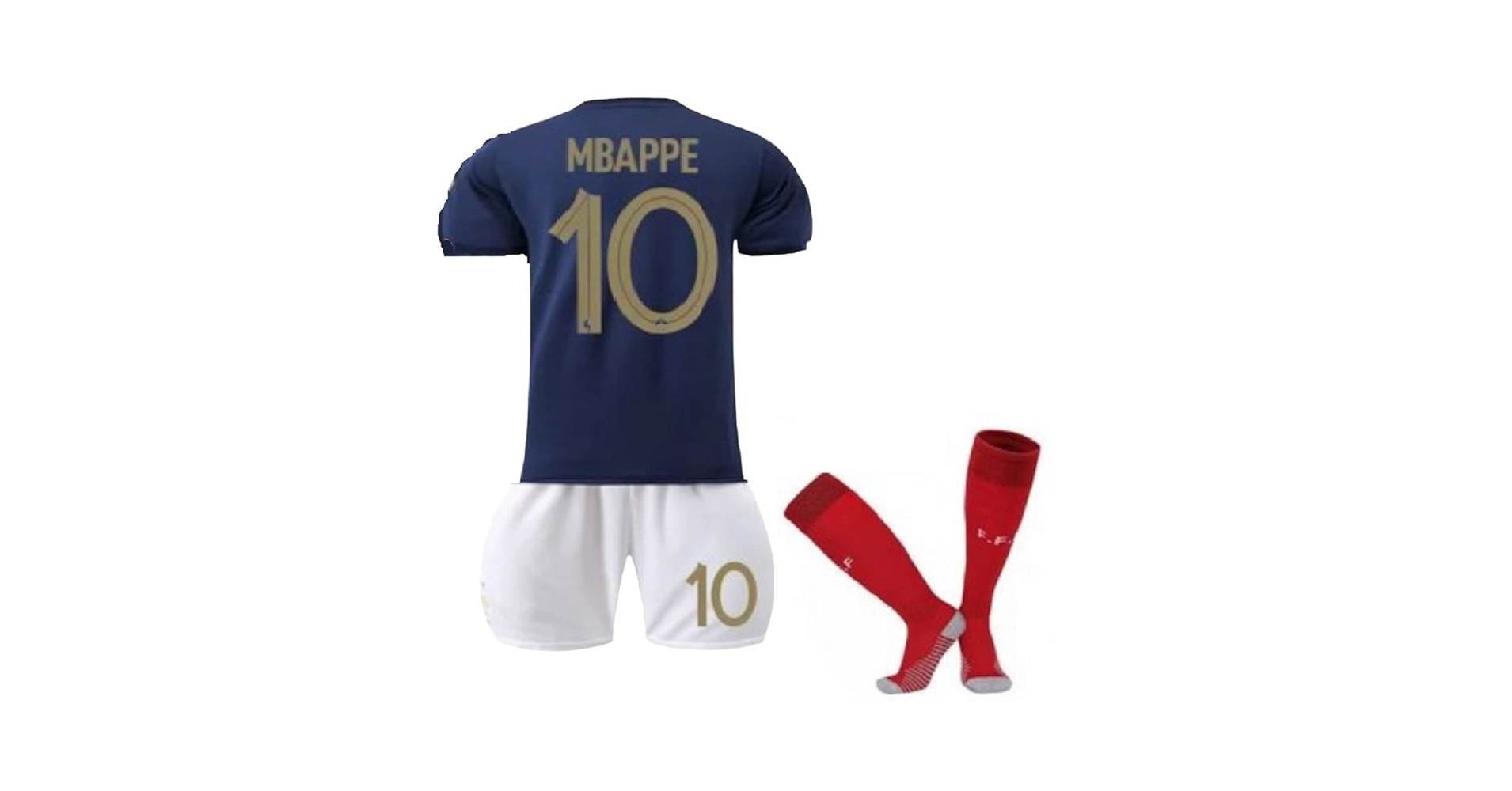 フランス代表 MBAPPE 10 ジャージ ネイビー Kylian Mbappe #10 France Team. Soccer jersey. YOUTH. Size