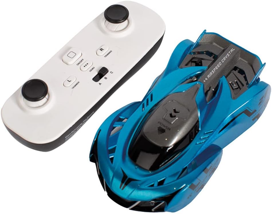 RED5 Wall Climbing Super Car in Blue with Vacuum Suction Tech and IR Controller