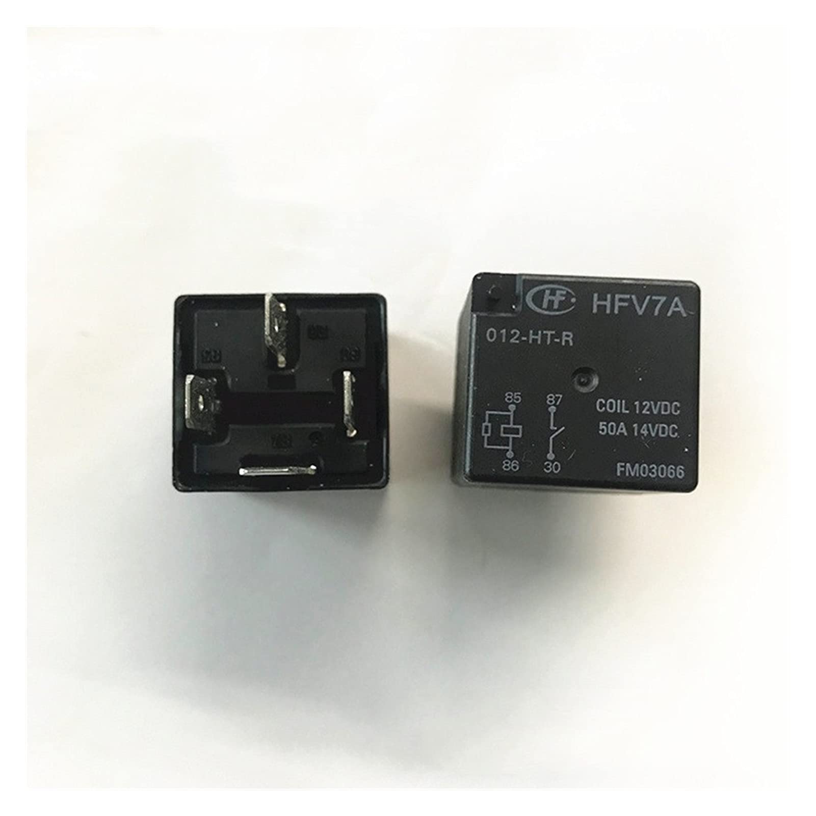 Relais 4 broches 12V 50A AMAZWI HFV7A 012HT-R pour circuit automobile