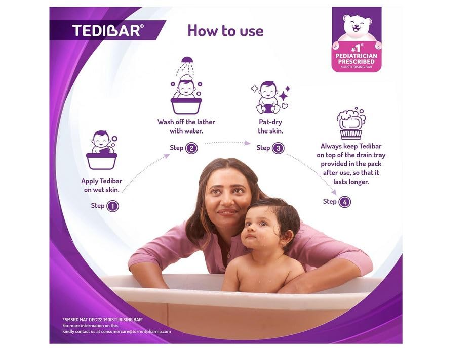 Tedibar - Pack of 2 Bar of 75g Soap - Image 5 thumbnail