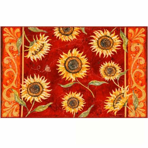 Tapete Decorativo Provencal Sunflowers 22x32 in miniatura 1