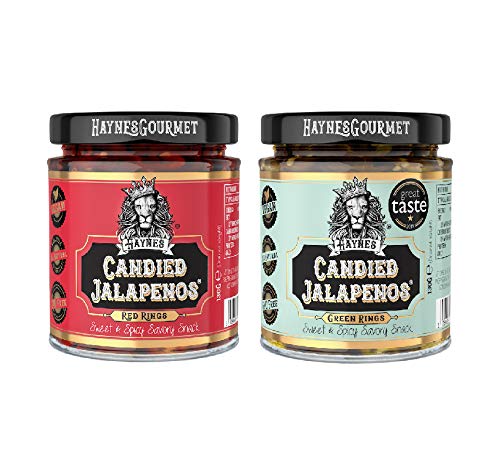 Haynes Candied Jalapeno® Rings (Red/Green Bundle)