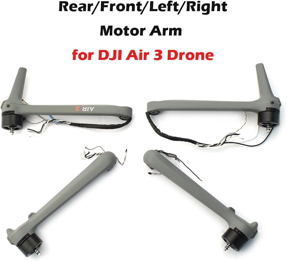 Original Rear/Front/Left/Right Motor Arm for DJI Air 3 Drone Replacement Body Shell Engine Arm for Air 3 UAV Repair Parts - 1 Set