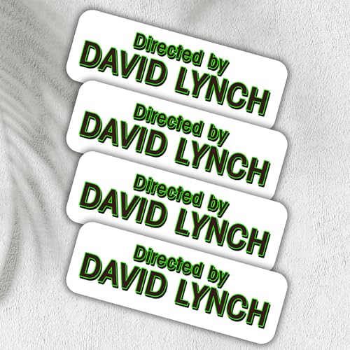 Directed by David Lynch Stickers (5 Pieces)