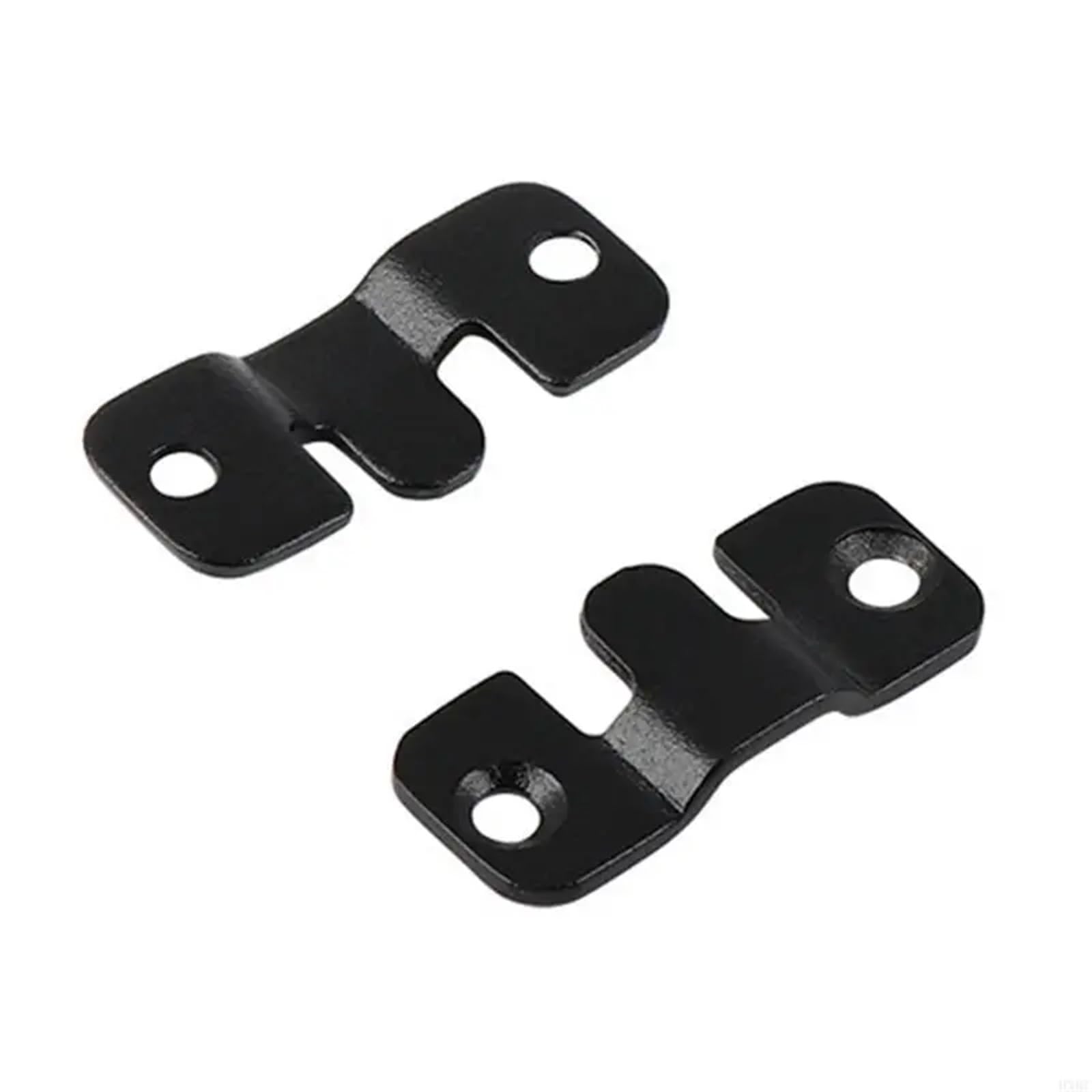 Kxaoxgrc Black Stainless Interlocking Flush Mount Brackets, 20Pcs Flush Mount Brackets For Picture Hanging Multicolor Multiple Sizes(,S)