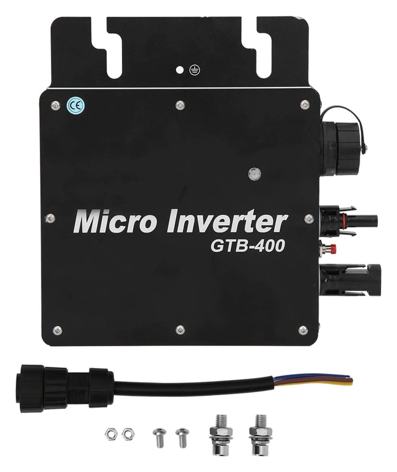 Falowniki sieciowe Micro 400W Power Inverter, Micro Inverter, Bezpieczna wysoka sprawność Wysoki współczynnik konwersji Przemysł zewnętrzny do użytku domowego w słoneczne dni (AV210-230) Mały system z