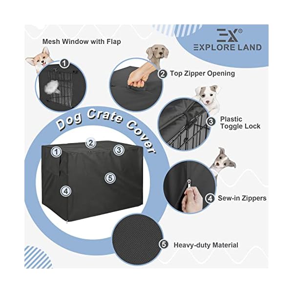 Polyester Pet Kennel Cover