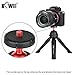 KIWIFOTOS Universal Mini Camera Tripod with 360° Ball Head Table Tripod for X100VI X100V with 1/4 Inch Screw for ZV-1 RX100 DSLR Phone Webcam Vlog