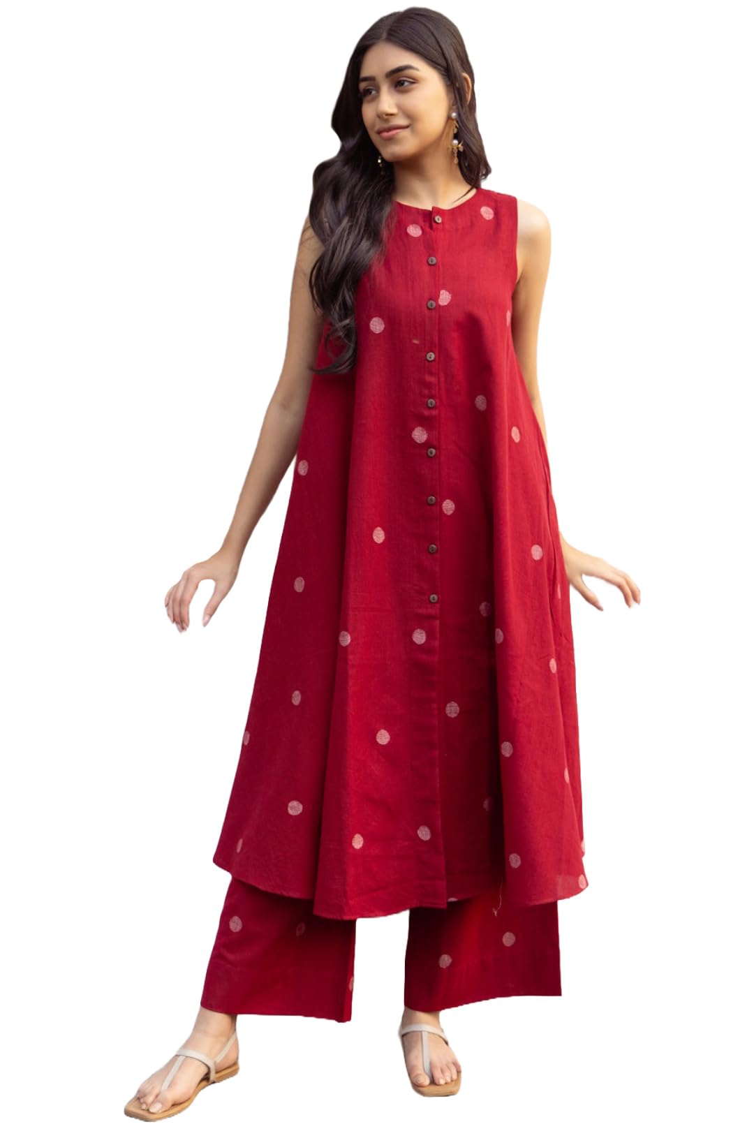 Women's Rayon Viscose Floral Regular Kurta with Palazzo