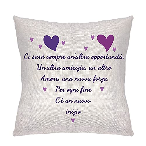 ZCHXD Federa per Cuscino 45x45-Detti Ci Sarà