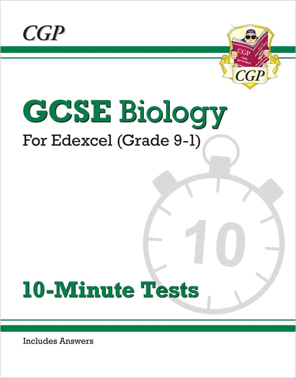 GCSE Biology: Edexcel 10-Minute Tests (includes answers): for the 2026 and 2027 exams (CGP Edexcel GCSE Biology)
